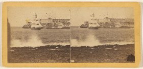 Bird's Eye View of the Harbor and City of Havana from the Castle Cabana  1860