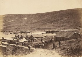 Camp of the 4th Light Dragoons 1855