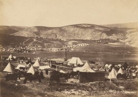 Camp of the 5th Dragoon Guards 1855