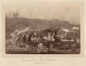 Kadiweu Indian Camp, Corumba 1884