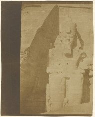 Colossus of Great Temple, Abu Simbel 1850