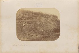 Corte no terreno cretaceo Olinda 1875