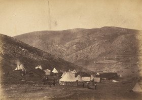 Encampment of the 71st Regiment 1855