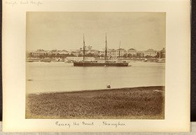 Facing the Bund, Shanghai 1870