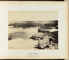 First Cataracts of the Nile, near Aswan 1860