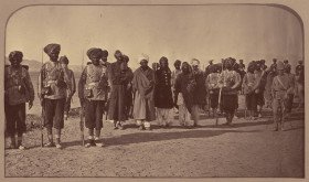 Five Syuds, Prisoners en route from Jellalabad 1878