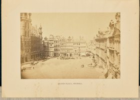 Grand Place, Brussels 1866