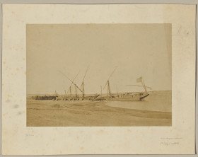 Greene's boat on the Nile 1853