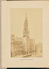 Hotel de Ville, Brussels 1866