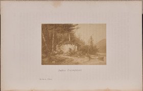 Indian Encampment 1867