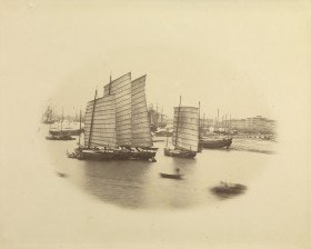 Junks, China 1860