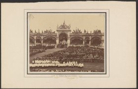 Le Pavillon Royal pendant le Te Deum 1850
