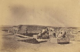 Mortar Batteries in Front of Picquet House, Light Division 1855