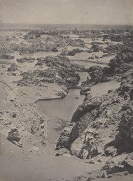 Nubia Bird's eye view of the second cataract 1850