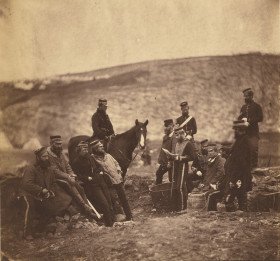 Officers and Men of the 8th Hussars  1855