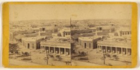 Panoramic View of Havana from the Tacon prison looking west  1860