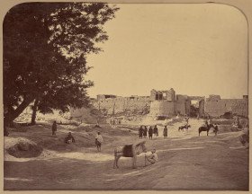 Peshawur Gate Jellalabad City, and surroundings 1878