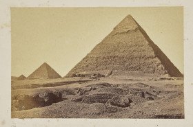 Pyramids of Giza, Giza 1860