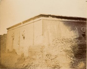Rectangular stone building  1860