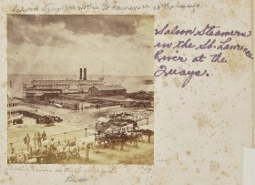 Saloon Steamers on the Saint Laurence 1861