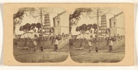 Temple of the five immortals, Guangzhou, China 1859