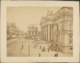 The Bourse, Brussels 1873