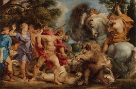 The Calydonian Boar Hunt 1611