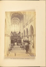 The Church of Saint Jacques, Antwerp 1866
