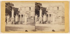 The Grecian Chapel built on the spot where Columbus first said Mass  [Cuba] 1859