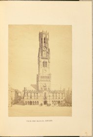 Tour de halles, Bruges 1866